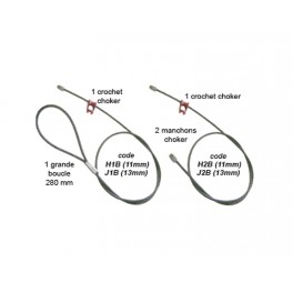 ELINGUE CABLE DE DEBARDAGE "CHOKER" ELINGUE CABLE DE DEBARDAGE "CHOKER"
