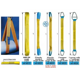 ELINGUE SANGLE SIMPLE OU DOUBLE ELINGUE SANGLE SIMPLE OU DOUBLE