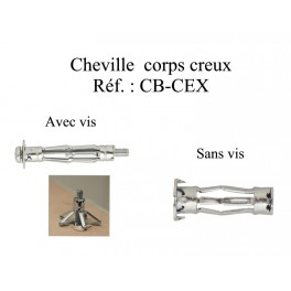 CHEVILLE LEGERE POUR CORPS CREUX