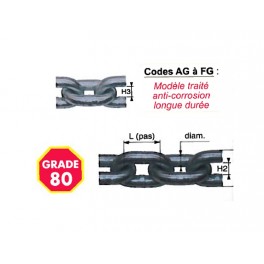 CHAINE DE LEVAGE HAUTE RESISTANCE CHAINE DE LEVAGE HAUTE RESISTANCE